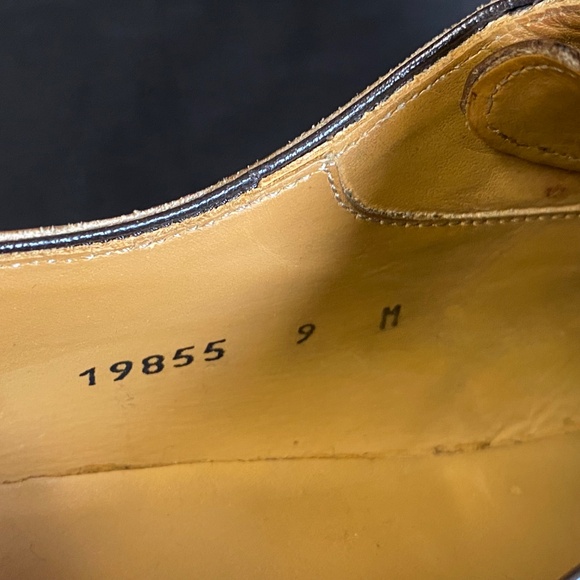 Magnanni Size 9 Silvio Red Brown Leather Double Monk Strap With Travel Bag - Picture 7 of 12